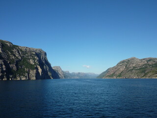 Fototapeta premium Fjord