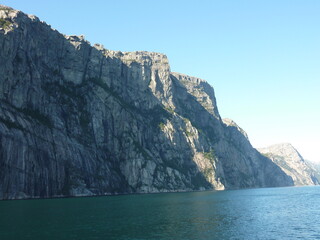 Fototapeta premium Fjord Norwegen
