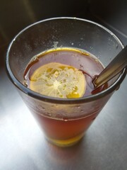 bowl of lime tea