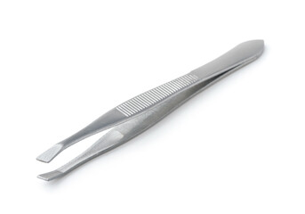 Stainless steel cosmetics tweezers