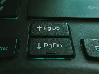 computer keyboard close up