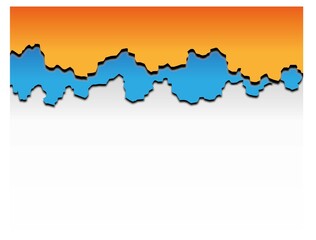 Obraz premium Abstract papercut background. Design for presentations, posters, flyers, print and covers. Vector illustration