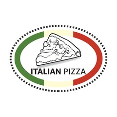 Italian pizza label