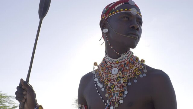 Samburu tribesmen. Kenya. Africa