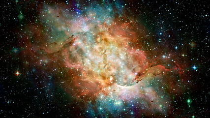 Galaxy about 23 million light years away. Elements of this image furnished by NASA © Supernova