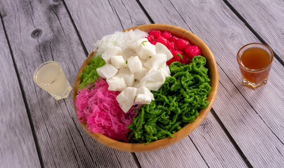 Thai Desserts and Salads 