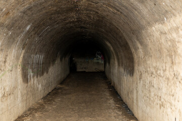 Obraz premium an old bunker from the world war