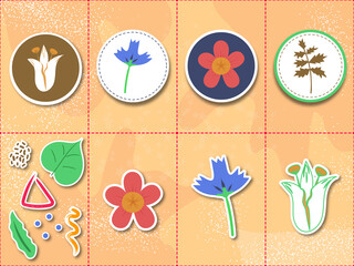 Summer meadow - Stickers 