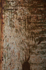 old grunge background, old paint on metal