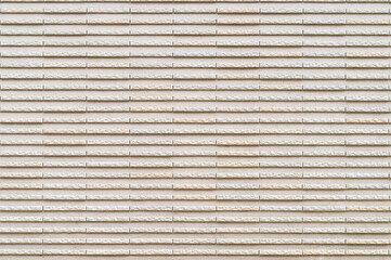 モダンなデザインの石壁