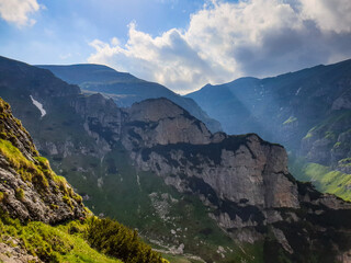 The Big Girdle of the Costila, Bucegi Mountains, Romania