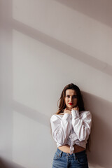 portrait of a young woman