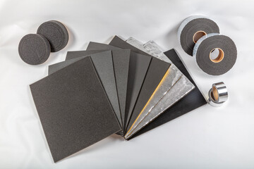 Car sound insulation materials. Adhesive Insulation Sponge, Auto Sound Insulation Rubber Sponge...