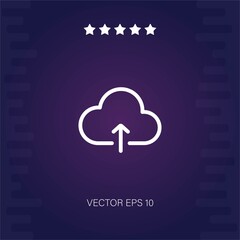 cloud computing vector icon