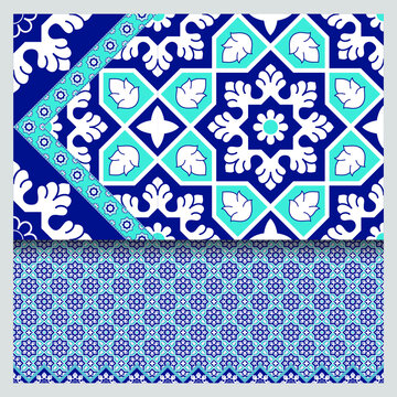 Ajrak Shawl - Sindhi Culture Fabric Pattern - Traditional Indus Valley wardrobe - print ready format. 