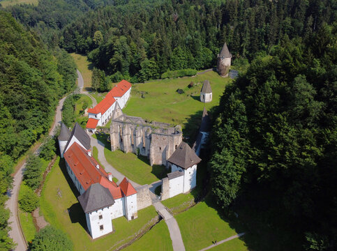 Žiče old abandoned monastary
