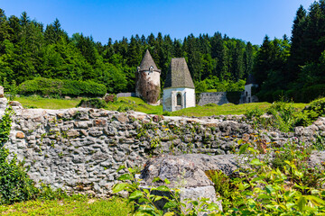 Žiče old abandoned monastery