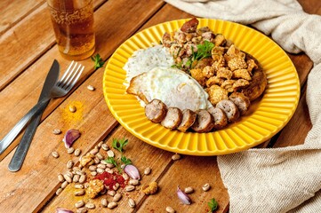 tropeiro no prato de cima