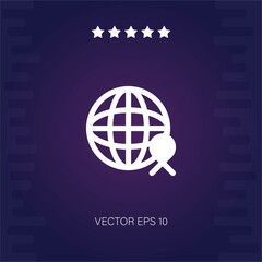 worldwide vector icon