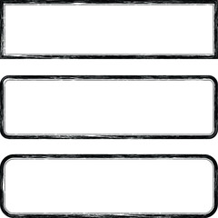 Fototapeta premium Grunge post Stamps Collection, Circles. Banners, Insignias , Logos, Icons, Labels and Badges Set . vector distress textures.blank shapes.