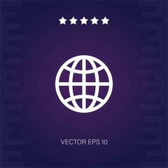 worldwide vector icon