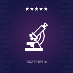 microscope vector icon