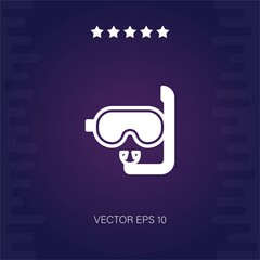 goggle vector icon