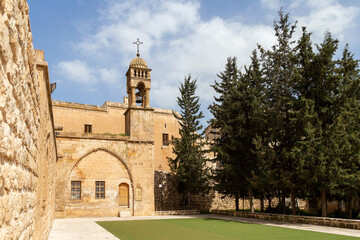 Mor Behnam (Kirklar) church in Mardin, Turkey.