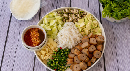 Vietnamese Nhaem Food 