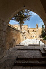 Mor Behnam (Kirklar) church in Mardin, Turkey. 