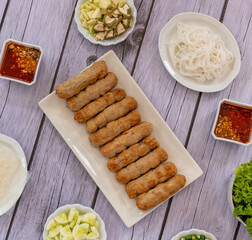 Vietnamese Nhaem Food 