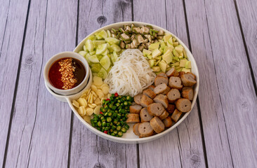 Vietnamese Nhaem Food 