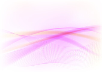 ピンク色の幾何学模様抽象背景波形素材