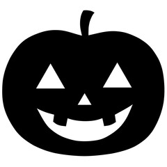 ハロウィーン カボチャ シルエット