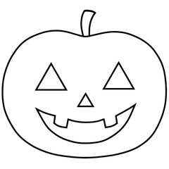 ハロウィーン カボチャ アイコン
