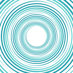 Abstract Blue radial Colorful Lines Vector Illustration