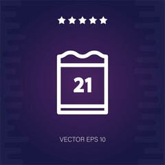 calendar vector icon