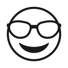 Fototapeta premium Emoji Icon vector graphic Design