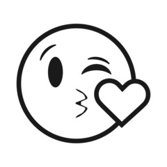 Emoji Icon vector graphic Design