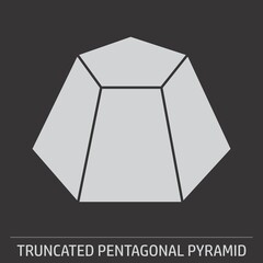 Truncated Pentagonal Pyramid icon