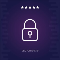 padlock vector icon