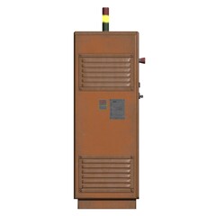 3D rendering of a control block