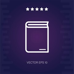 book vector icon