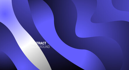 Wave pattern fluid gradients, abstract lines for Wallpaper, Banner, Background, Card, Book Illustration, landing page