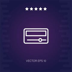 air conditioner vector icon