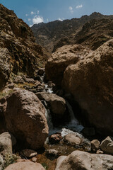 Beautiful landscape and hardscape at Morocco