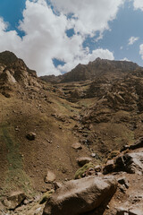 Beautiful landscape and hardscape at Morocco