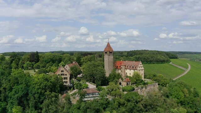 Stocksberg Castle, Stockheim, Brackenheim, Baden-Wuerttemberg, Germany
