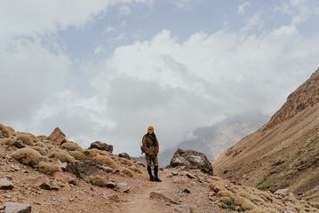 Beautiful landscape and hardscape at Morocco