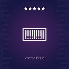 barcode vector icon